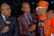 Reggie Miller and Spike Lee cut it up on NBC's Knicks