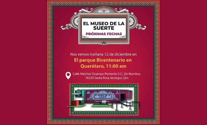 Se saca Querétaro la Lotería como sede del Museo de la suerte