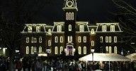 WVU rekindles a campus tradition with the return of the Woodburn Hall lighting