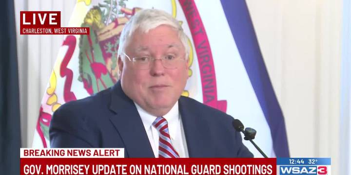 Gov. Morrisey gives update on National Guard shootings