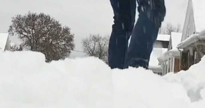 Snowfall totals from Saturday's winter storm in Central Indiana