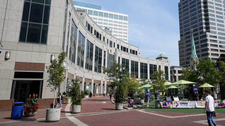 Anthem HQ building Monument Circle awaits redevelopment by Keystone Group