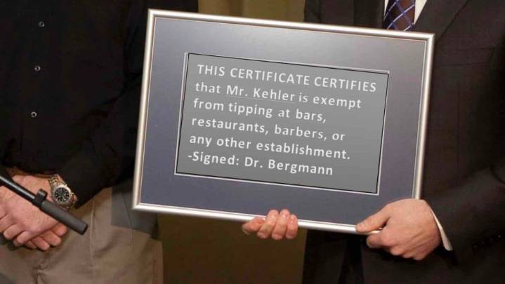 Mennonite Man Asks Doctor for 'Tipping Exemption'