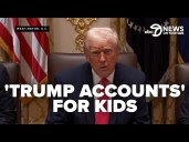 LIVE: White House announces 'Trump Accounts' saving plans for children