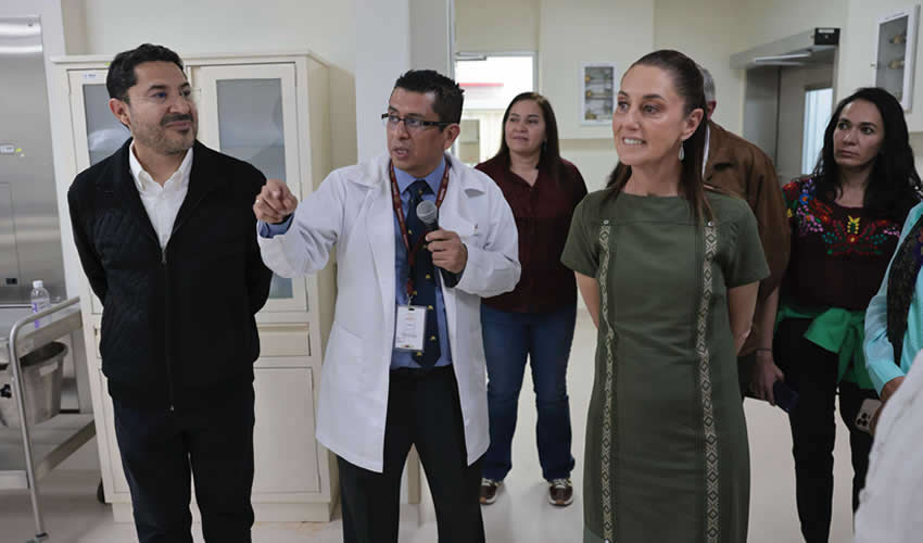 Presidenta Claudia Sheinbaum Encabeza  Reinauguración del Hospital General “Dr. Carlos Calero Elorduy” del ISSSTE