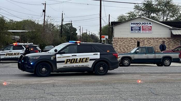 Woman dead after vehicle hits, drags her one block on far South Side, SAPD says