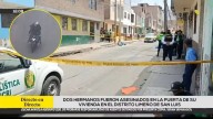 Dos hermanos fueron asesinados por desconocidos en la puerta de su vivienda en San Luis