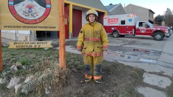 Bomberos de Junín de los Andes fueron movilizados por caídas de árboles y voladuras de techos
