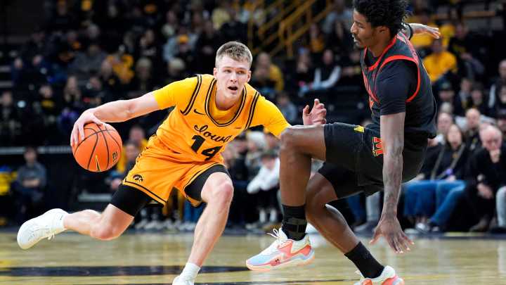 See our best photos from Iowa men's basketball vs Maryland