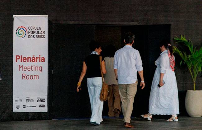 Cumbre popular del BRICS inicia en Río de Janeiro para articular la voz de la sociedad civil