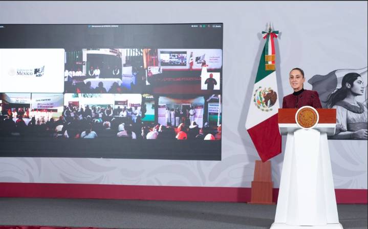 Presidenta Claudia Sheinbaum pone en marcha las farmacias del bienestar; inician su primera etapa en 500 puntos del Edomex