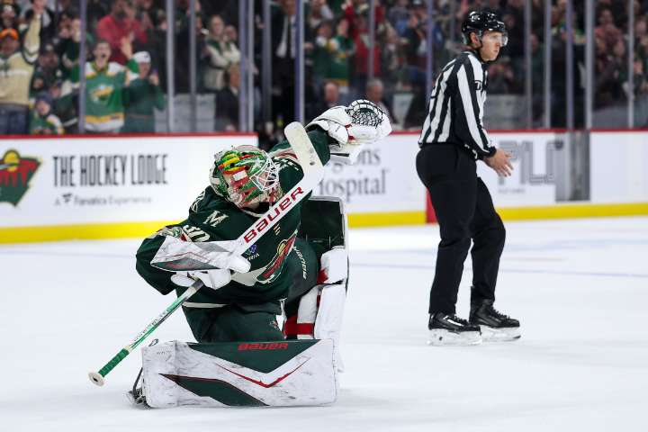Wild's Jesper Wallstedt named NHL Rookie of the Month