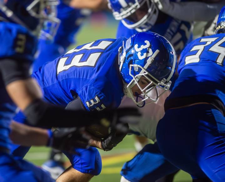 Class LL football: Southington wins a close one over Glastonbury
