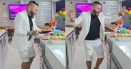 El Chacal conquista TikTok bailando y cocinando en casa