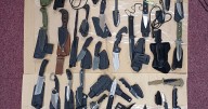More than 100 knives found in storage container in Nottingham suburb