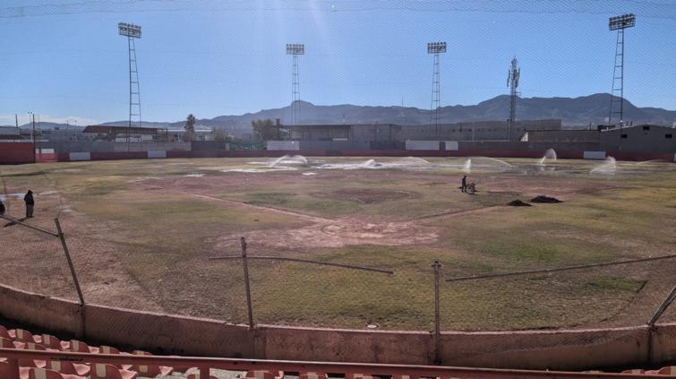 FOTOS📸: Inician rehabilitación del Estadio Carta Blanca