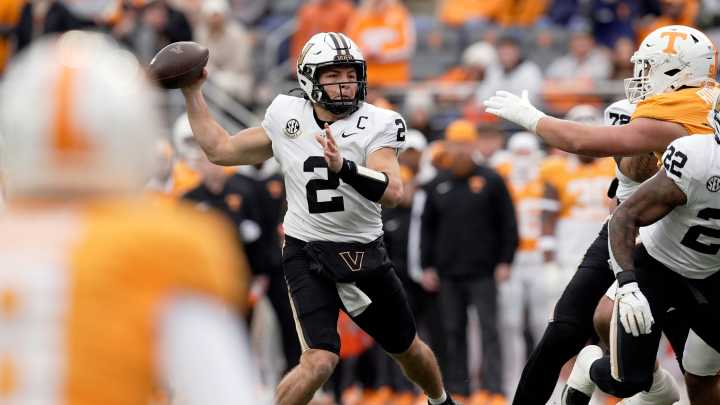 Vanderbilt football's Diego Pavia, Eli Stowers named All