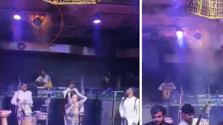 Video | Este es el momento exacto en el que se desata un incendio en pleno show en una discoteca en India: hay al menos 25 muertos