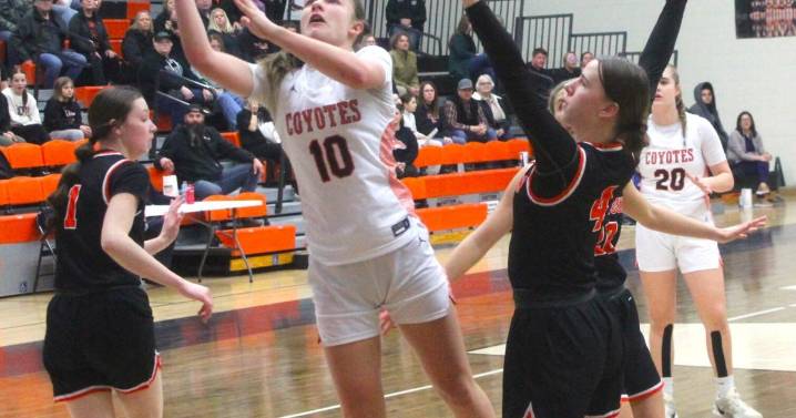 Austreim sisters combine for 47 in season opener victory
