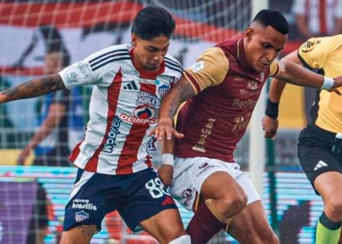 Junior vs. Tolima, comparativa entre los finalistas de la Liga Betplay
