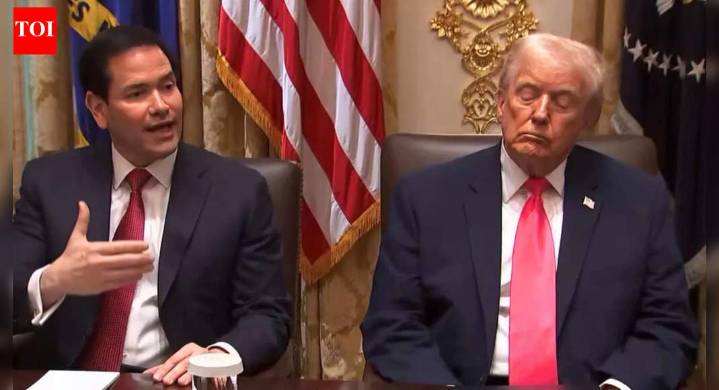 ‘Sleepy Joe’ to ‘Sleepy Trump’: How Donald Trump dozed off in a meeting after years of mocking Biden