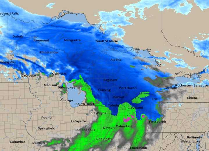 Michigan Weather: Small area of snow today, widespread snow and rainy mess by Wednesday