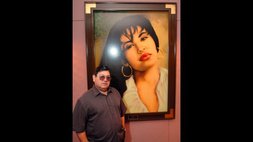 Abraham Quintanilla, father of slain Tejano legend...