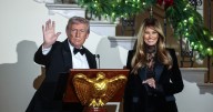 Trump and Melania Have Themselves an Awkward Little Xmas
