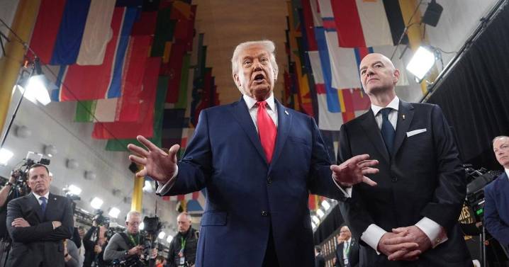 The World Cup draw is a mix of too much money, not enough taste and Donald Trump. Just what you'd expect from the beautiful game