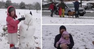 Richmond families flock to Forest Hill Park for first snow day sledding