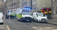 Edinburgh firefighter among two hospitalised as blaze rips through Grassmarket flat