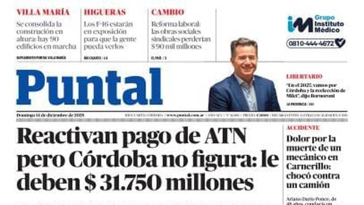 Accedé a la edición impresa de Diario Puntal