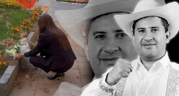 Grecia Quiroz, alcaldesa de Uruapan, visita lugar donde fue asesinado Carlos Manzo: ‘Te prometo que no te fallaré’