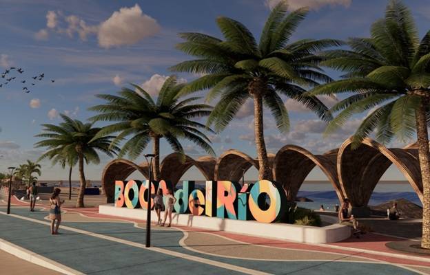 BOCA DEL RÍO TENDRÁ UN MALECÓN RENOVADO, MODERNO Y SEGURO PARA TODOS