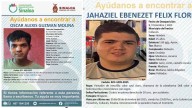 Buscan a Oscar y Jahaziel, desaparecidos el 8 de diciembre en Culiacán
