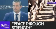 WATCH: Hegseth says Trump favors 'peace through strength'