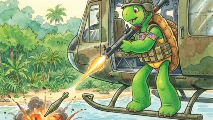 Franklin the Turtle Becomes an AI Meme After Pete Hegseth Jokes About War Crimes