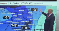 Here's how much snow the Pittsburgh area will get this weekend