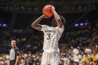 Deadspin | Honor Huff drills 8 3-pointers as West Virginia blasts Little Rock
