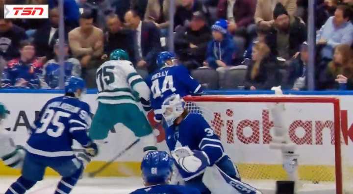Maple Leafs’ Injury Woes Continue As Oliver Ekman-Larsson Leaves Game Injured In Loss To Sharks [VIDEO]