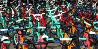Roanoke community donates hundreds of bikes to local children for Christmas