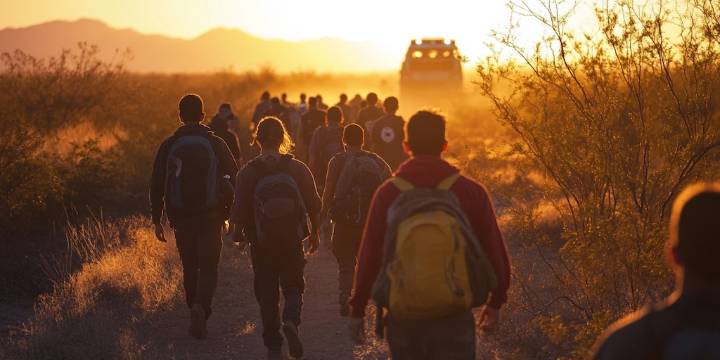 Así operaba “La Mesa”, la red de tráfico de migrantes vinculada a Los Rusos en Arizona, EEUU