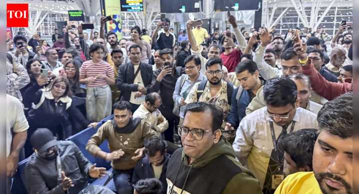 Indigo Flights Cancellation News Live Updates: All departures from Delhi cancelled till midnight; flyers stranded for hours at airport