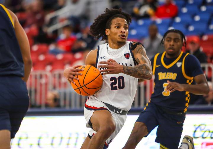 Robert Morris erases cold first half, mounts second-largest comeback in program history, beating Toledo