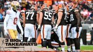 Browns miscues create short field positions for 49ers