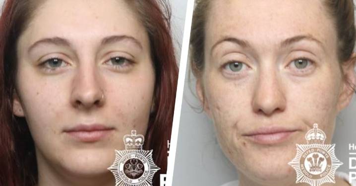 Moment brave shopkeeper used milk crate to fight off two women holding large knife