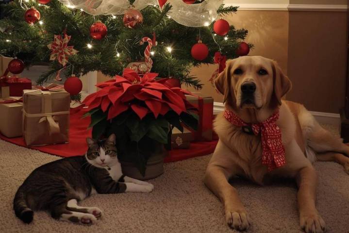 La Nochebuena es tóxica para gatos y perros: Conoce AQUÍ los síntomas