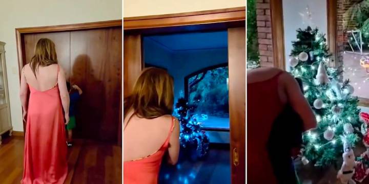 La Navidad más auténtica de Lizy Tagliani: emociones, abrazos y una escena inesperada