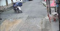 Video: dos motos chocaron y sus conductores se fueron sin recibir atención, en Caldas