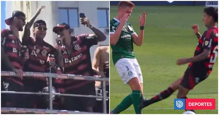 Pulgar explica ’perdonazo’ a patadón en final de Libertadores: barra de Flamengo le dedicó cántico